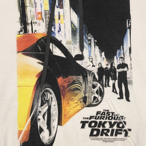 2006 The Fast And The Furious: Tokyo Drift movie promo hoodie. - Picture 2 of 4